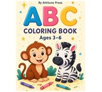 ABC coloring book for kids ages 3-6: Fun A-Z animals, alphabets & easy coloring pages | Perfect for toddlers & preschool learning.: Build early ABC ... and simple shapes designed for little hands.