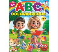 ABC Coloring Book for Kids Ages 4-6: Fun Alphabet Coloring Pages with Animals and Objects