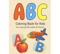 ABC Coloring Book For Kids: Alphabet Coloring Book For Kids Ages 3-6 | Easy Coloring Book For Toddler and Preschool Kids | Book Jini Coloring Book For Kids