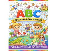 ABC Coloring Book for Kids: Fun Alphabet, Emotions & Drawing Activities for Toddlers and Preschool Kids Ages 2-7