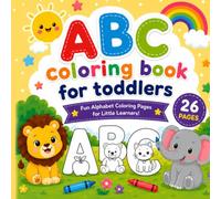 ABC coloring book for toddlers: Fun Alphabet Coloring pages For Little learners