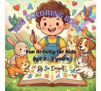 ABC Coloring Book | Fun Activity for Kids Age 2-3 years: Alphabets Coloring book for Kids Learning & Development