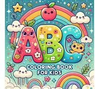 ABC COLORING BOOK: "Fun and Educational ABC Coloring Book with Animals, Birds, Fruits & Words to Color for Early Learning!"