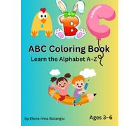 ABC Coloring Book: Learn the Alphabet A-Z