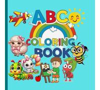 ABC COLORING BOOK: Simple and cute alphabets coloring book