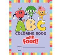 ABC Coloring Book with Food