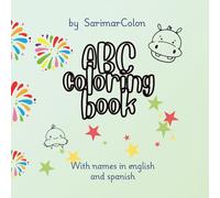 ABC coloring toddler book: Coloring book for toddlers ABC and animals