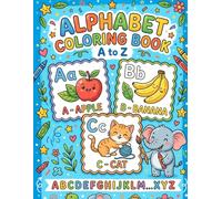 ABC Colouring Book | Fun Learning and Colouring Workbook for Kids Ages 3-6 | Big Alphabet Letters to Colour, Trace, and Recognise