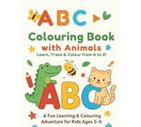 ABC Colouring & Tracing Book - Animals