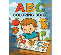 ABC Colouring & Writing Practice Book for Kids (Ages 2-4): 26 Alphabet Pages - Each letter has a dedicated page