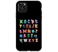 ABC Cute Monster Alfabeto Halloween Maestro Disfraz Niños Carcasa para iPhone 11 Pro MAX