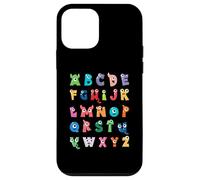 ABC Cute Monster Alfabeto Halloween Maestro Disfraz Niños Carcasa para iPhone 12 Mini