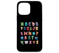 ABC Cute Monster Alfabeto Halloween Maestro Disfraz Niños Carcasa para iPhone 13 Pro MAX