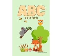 ABC de la forêt: Livre à colorier