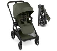 ABC Design City Life - Cochecito deportivo de hasta 22 kg, asiento reversible, posición tumbada, deslizador telescópico y cesta grande de hasta 10 kg, carrito compacto de ciudad - aguacate