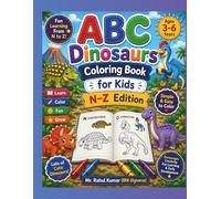 ABC Dinosaurs Coloring Book for Kids (N-Z Edition): Fun and Easy Dinosaur Coloring Pages for Toddlers & Preschoolers Ages 3-6 | Alphabet Learning ... for Early Learners (RRK-Digiverse))