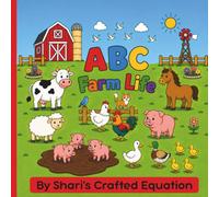 ABC Farm Life: Bold & Easy A-Z Farm Animal & Country Scene Coloring Book for Kids Ages 3-8