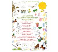 ABC Farmyard Activity Workbook • 8.5"x11" Paperback for Kids • Colourful Alphabet Learning & Fun Activities: ABC Farmyard Adventures Companion Workbook • Activities to Learn the Alphabet Through Play