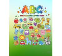 ABC FUN ALPHABET ADVENTURES: Coloring letters with pictures