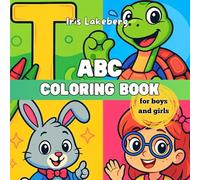 ABC: Fun and Easy Coloring Book of Animals, Birds, Fishes & Alphabets for Boys & Girls | Perfect for Toddlers and Preschool Kids