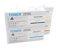 ABC Juego de 4 cartuchos de tóner compatibles para Ricoh IM-C320F IM C320F IMC320F 842656 842657 842642 842643