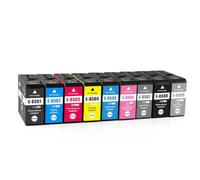 ABC Juego de 9 cartuchos de tinta compatibles para Epson T850 para Epson Surecolor SC-P800 SC-P800DES SC-P800SE SC-P800SP