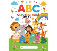 ABC Jungle Animals Coloring Book: Jungle Animals: Color and Learn
