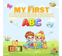 ABC Learning Book for Toddlers: Fun Alphabet Learning, Tracing Practice, Matching Activities, and Cute Picture Words for Kids