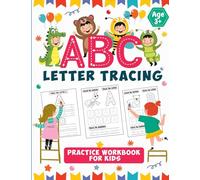 ABC Letter Tracing Book for Kids Tracing Worksheet: Ages 3-5