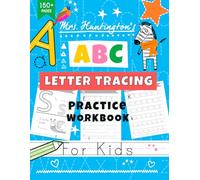 ABC Letter Tracing Practice Workbook for Kids Ages 3-5: Mrs Huntington's Bumper Alphabet Handwriting Practice Book with Trace & Color Animals for ... (Fun Educational Workbooks for Preschoolers)