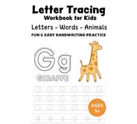 ABC Letter Tracing Workbook for Kids: Learning To Write Alphabet, Animals and Line Tracing. Handwriting Activity Book For Preschoolers and Kindergartens (Kids & Toddler Colouring Books)