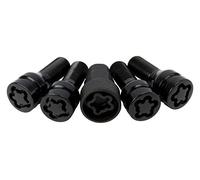 Abc Locks 1 Juego de 4 Tornillos Antirrobo para Llantas Asiento Cónico, Multicolor, 14 x 125 L28 17/19