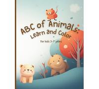 ABC of Animals: Learn and Color