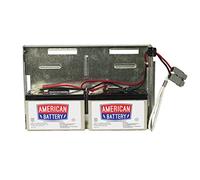 ABC RBC22 batería para Sistema ups Sealed Lead Acid (VRLA) 12 V - Baterías para Sistema ups (Sealed Lead Acid (VRLA), Negro, 7500 mAh, 12 V, 3 año(s), 48 h)