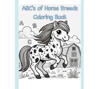 ABC’s of Horse Breeds: Coloring book