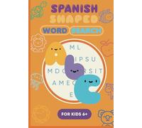 ABC Shaped Word Search Puzzle Spanish Book for Kids: Learn Words in Spanish