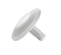 Spax 5000009200009, Tapones de plástico con taladro en la cabeza, Blanco, 500 piezas