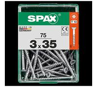 ABC Spax T-Star Plus - Tornillo universal (| 3,0 x 35 mm | VE: 1000 unidades, cabeza avellanada, Spax T-Star Plus, galvanizado amarillo