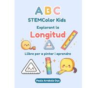 ABC STEMColor Kids Explorant la Longitud Llibre per a pintar i aprendre