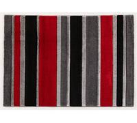 ABC Tappeti Alfombra Design Rojo/Gris/Negro 120 x 170 cm