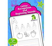 ABC Trace & Color Workbook: Learn Letters & Beginning Sounds (Ages 3+)