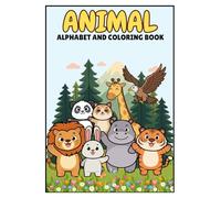 ABC Tracing and Coloring Book for Kids Ages 3-5: Learn Letters, Practice Writing and Color Cute Animals: Learn Letters and Animals, Fun Coloring Pages for Preschool (Kids Learning)
