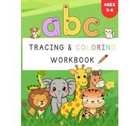 ABC Tracing and Coloring Book: Fun Alphabet Practice for Kids Ages 3-6 | Trace Letters, Learn ABCs & Color