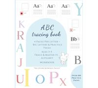ABC tracing book: | for Kids Ages 3-5 | Letter Tracing Workbook | Handwriting Practice Book | Preschool & Kindergarten Learning