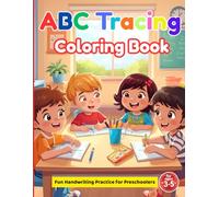 ABC Tracing Coloring Book: Fun Handwriting Practice for Preschoolers Age 3-5