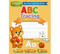 ABC Tracing for Toddlers 2-4 Years: Fun Letter Tracing Practice with Uppercase & Lowercase Letters, Coloring Pages, and First Words for Preschool Kids (My First Learning Series)