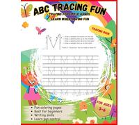 ABC Tracing Fun: Tracing for Little Hands: Learn While Having Fun