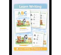 ABC Tracing Workbook for Kids: Trace & Write A to Z | Uppercase & Lowercase Letters | Ages 2-6 (My First Learning Books)