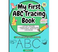 ABC Tracing Workbook for Toddlers Uppercase and Lowercase Letters | Handwriting Practice for Ages 2-5 (My First Learning Workbooks)