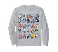 ABC Under The Sea Camiseta - Alfabeto de Animales del océano Manga Larga